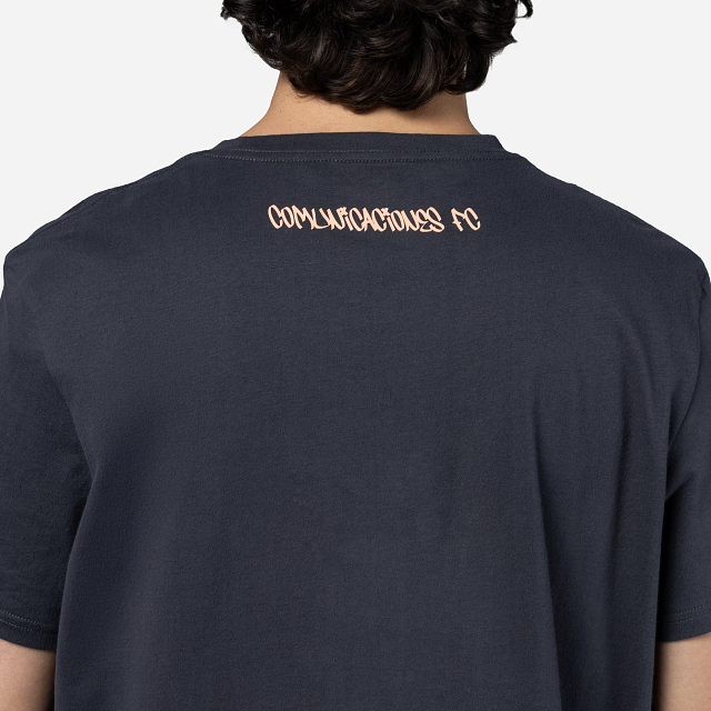 Playera Manga Corta Comunicaciones Fútbol Club Gris
