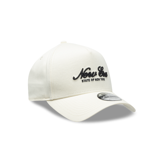 New Era Script 9FORTY A-Frame Strapback