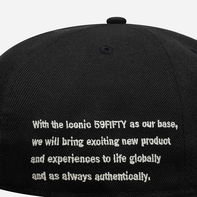 New Era Classic NE 59FIFTY Cerrada Negra