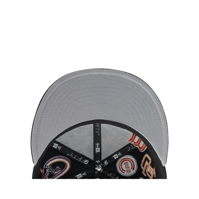 MLB All Over Logo 9FIFTY Snapback