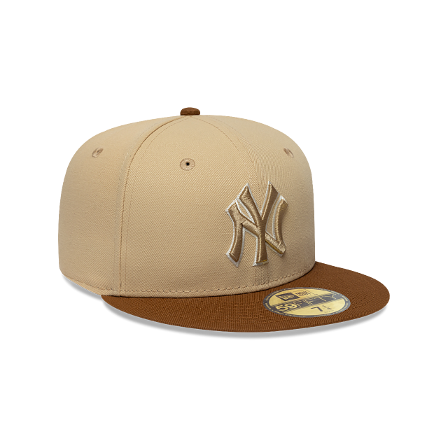 New York Yankees MLB Japan Mocha Mousse 59FIFTY Cerrada