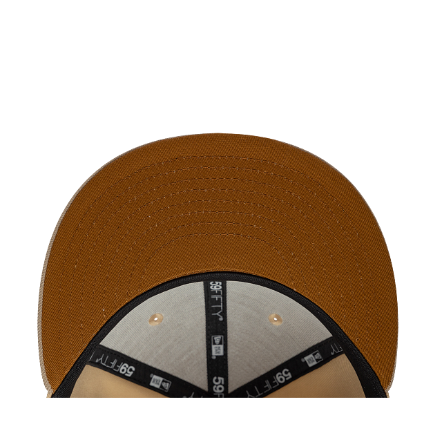 New Era Japan Mocha Mousse 59FIFTY Cerrada