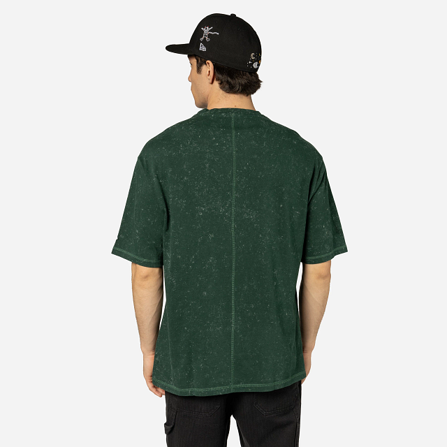 Playera Manga Corta New Era Culture Outdoor Verde