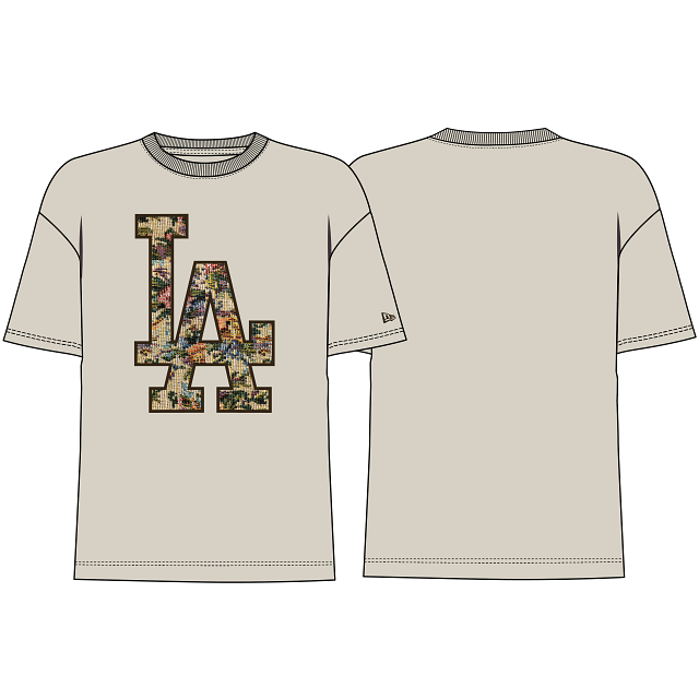 Playera Manga corta Los Angeles Dodgers MLB Upholstered Athletics