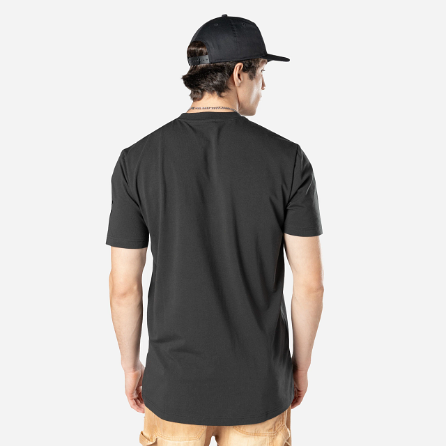 Playera Manga Corta Chicago White Sox MLB Logo Select Black on Black