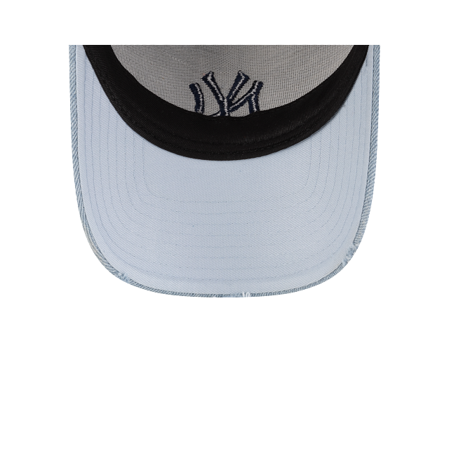 New York Yankees MLB Denim 9FORTY A-Frame Trucker Snapback para Mujer