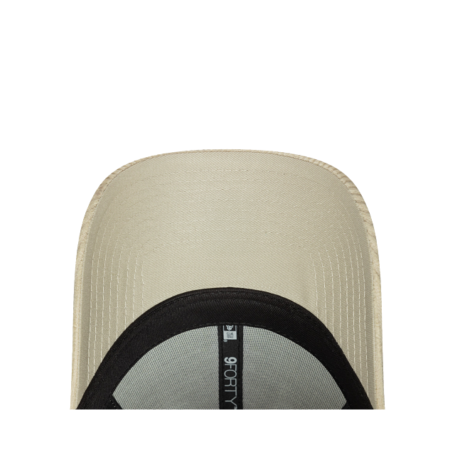 New York Yankees MLB Cord 9FORTY Strapback Beige para Mujer