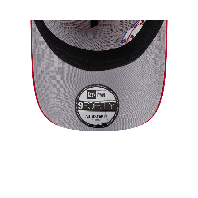 Philadelphia Phillies MLB All Over Team 9FORTY A-Frame Snapback