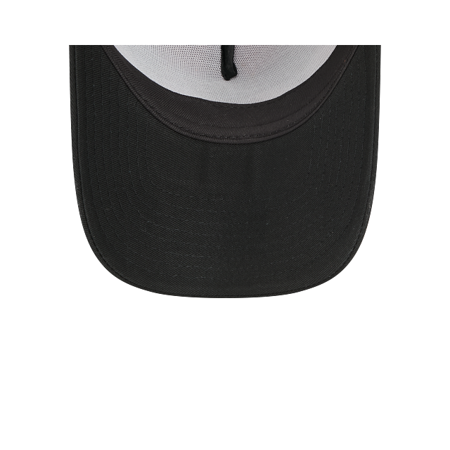 New York Yankees MLB Novelty Check 9FORTY A-Frame Trucker Snapback