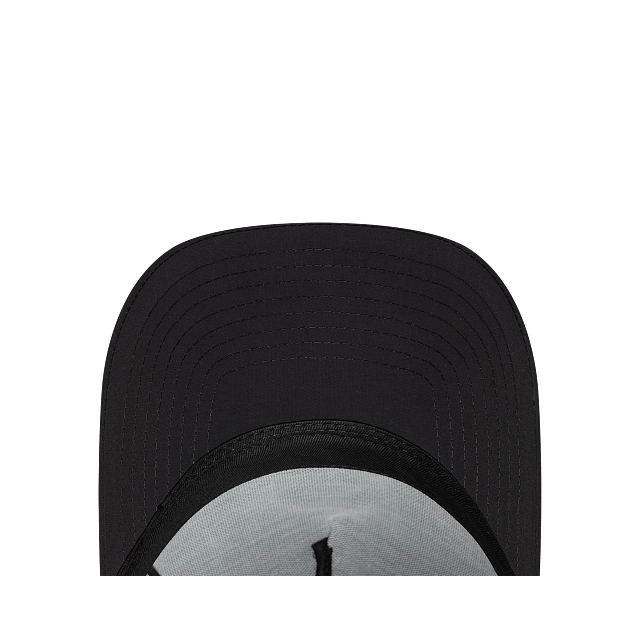 Los Angeles Dodgers MLB Black on Black Nylon 9FORTY A-Frame Snapback