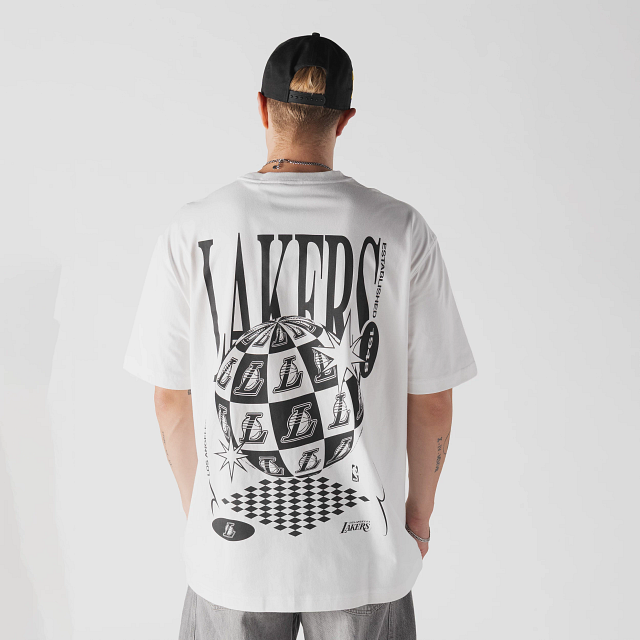 Playera Manga Corta Los Angeles Lakers NBA World