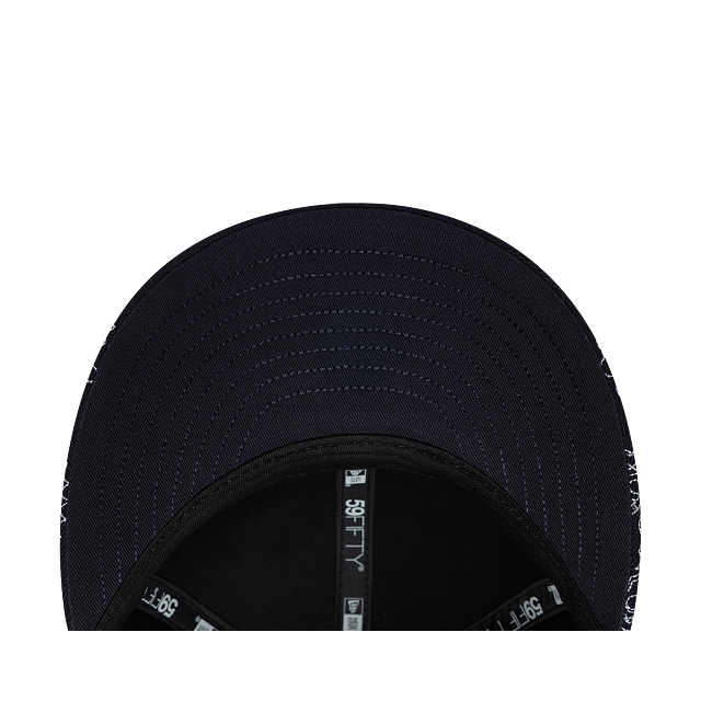 New York Yankees MLB Paisley 59FIFTY Low Profile Cerrada