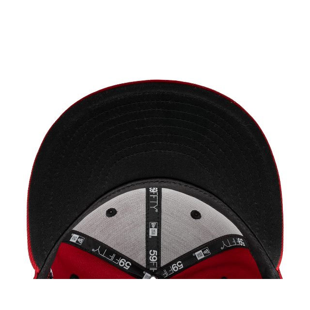 New York Yankees MLB Scarlet Patch 59FIFTY Cerrada