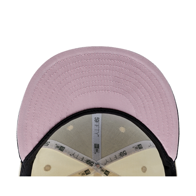 New York Yankees MLB Pink Rose 59FIFTY Cerrada