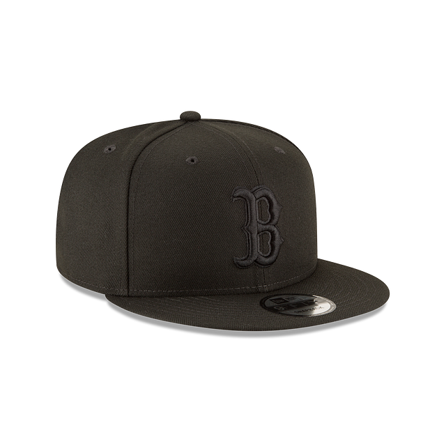 Boston Red Sox MLB Black on Black 9FIFTY Snapback