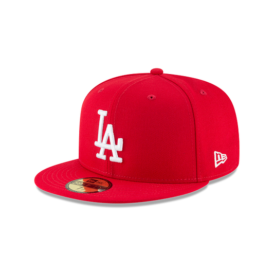 Los Angeles Dodgers MLB Classics 59FIFTY Cerrada Roja