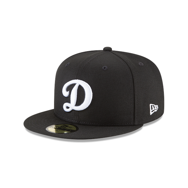 Los Angeles Dodgers MLB Classics 59FIFTY Cerrada Blanco y Negro