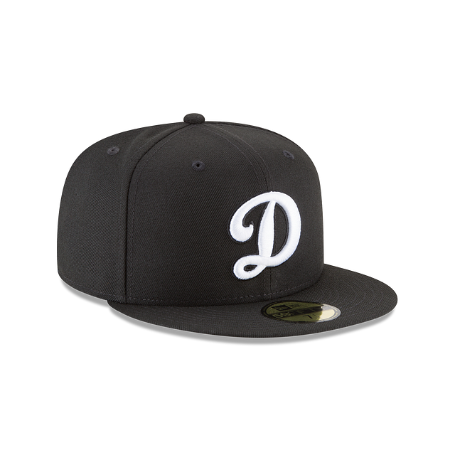 Los Angeles Dodgers MLB Classics 59FIFTY Cerrada Blanco y Negro