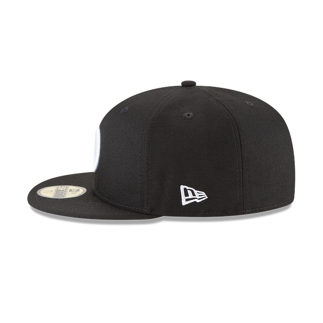 Los Angeles Dodgers MLB Classics 59FIFTY Cerrada Blanco y Negro