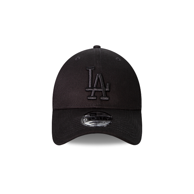 Los Angeles Dodgers MLB Black on Black 9FORTY Snapback