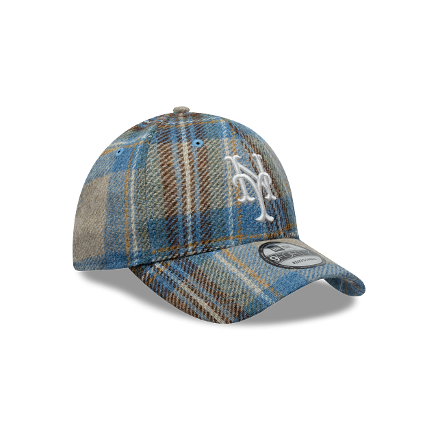 New York Mets MLB Wool Tweed 9FORTY Strapback