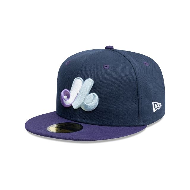 Montreal Expos MLB Stellar Shadows 59FIFTY Cerrada