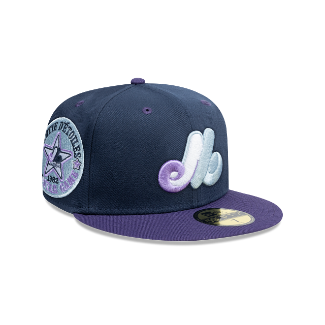 Montreal Expos MLB Stellar Shadows 59FIFTY Cerrada