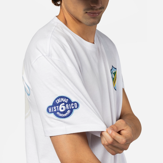 Playera Manga Corta Comunicaciones Fútbol Club Blanca