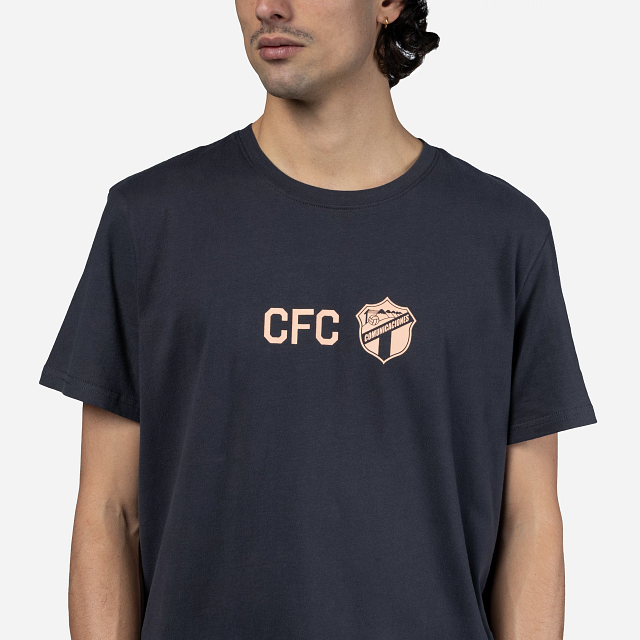 Playera Manga Corta Comunicaciones Fútbol Club Gris