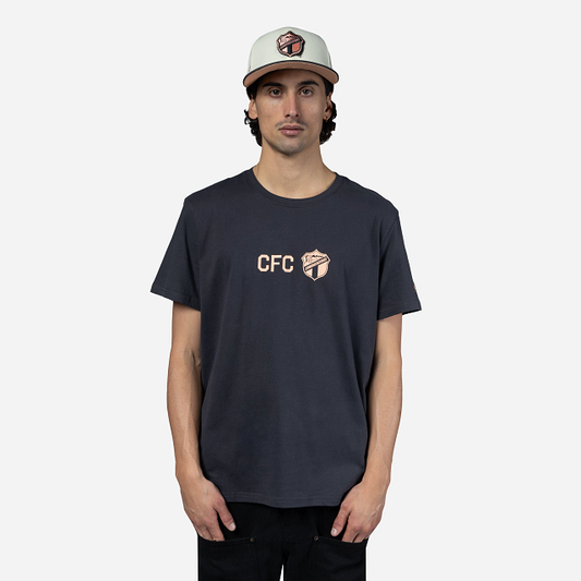 Playera Manga Corta Comunicaciones Fútbol Club Gris