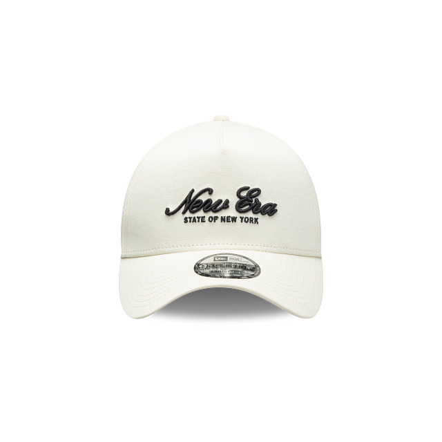 New Era Script 9FORTY A-Frame Strapback