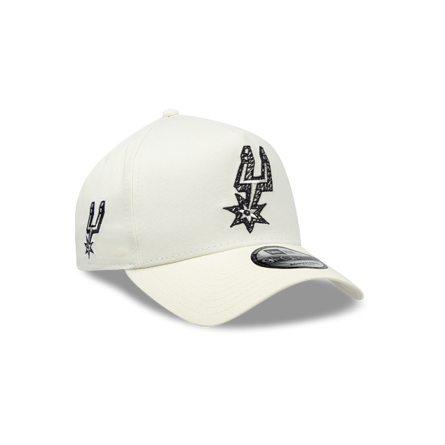 San Antonio Spurs NBA Doodles 9FORTY A-Frame Strapback