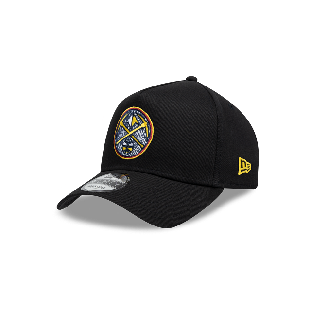 Denver Nuggets NBA Doodles 9FORTY A-Frame Strapback