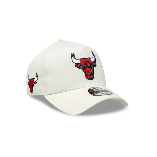 Chicago Bulls NBA Doodles 9FORTY A-Frame Strapback