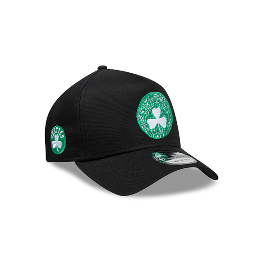 Boston Celtics NBA Doodles 9FORTY A-Frame Strapback