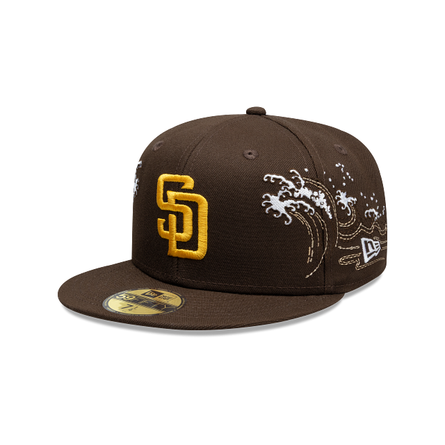 San Diego Padres MLB Tonal Wave 59FIFTY Cerrada