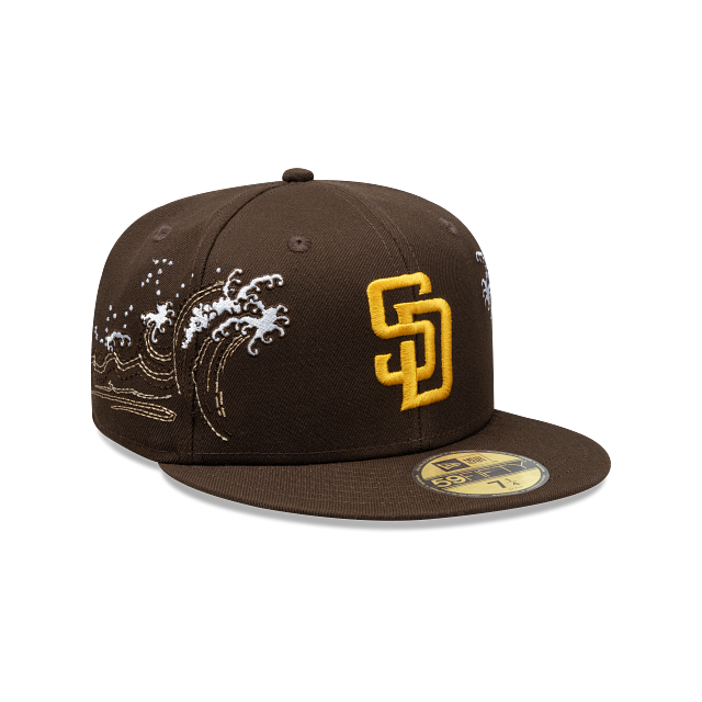 San Diego Padres MLB Tonal Wave 59FIFTY Cerrada