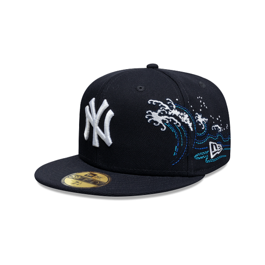 New York Yankees MLB Tonal Wave 59FIFTY Cerrada