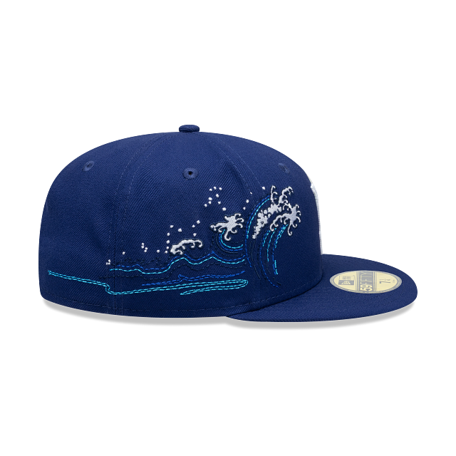 Los Angeles Dodgers MLB Tonal Wave 59FIFTY Cerrada