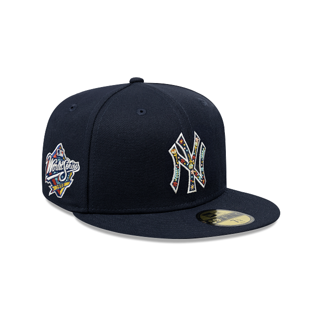 New York Yankees MLB Floral Infilled 59FIFTY Cerrada