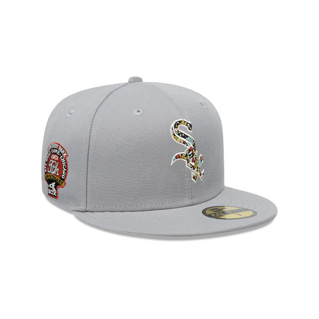 Chicago White Sox MLB Floral Infilled 59FIFTY Cerrada