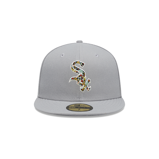 Chicago White Sox MLB Floral Infilled 59FIFTY Cerrada