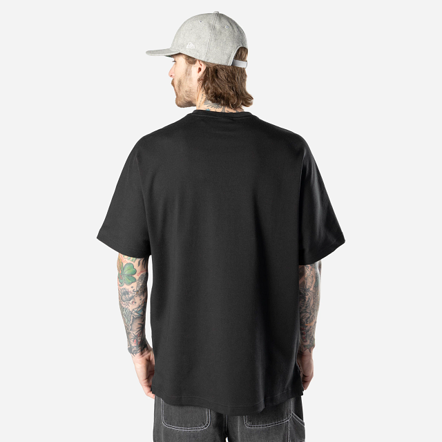 Playera Manga Corta New Era Black Label Negra