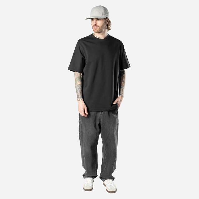 Playera Manga Corta New Era Black Label Negra