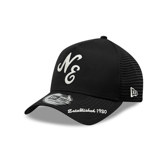 New Era Classic NE 9FORTY A-Frame Trucker Snapback Negra