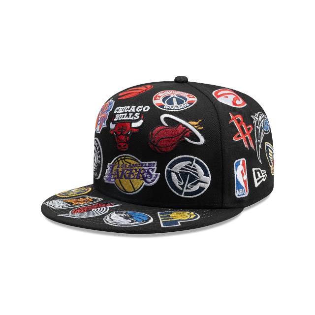 NBA  All Over Logo 9FIFTY Snapback