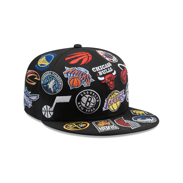 NBA  All Over Logo 9FIFTY Snapback