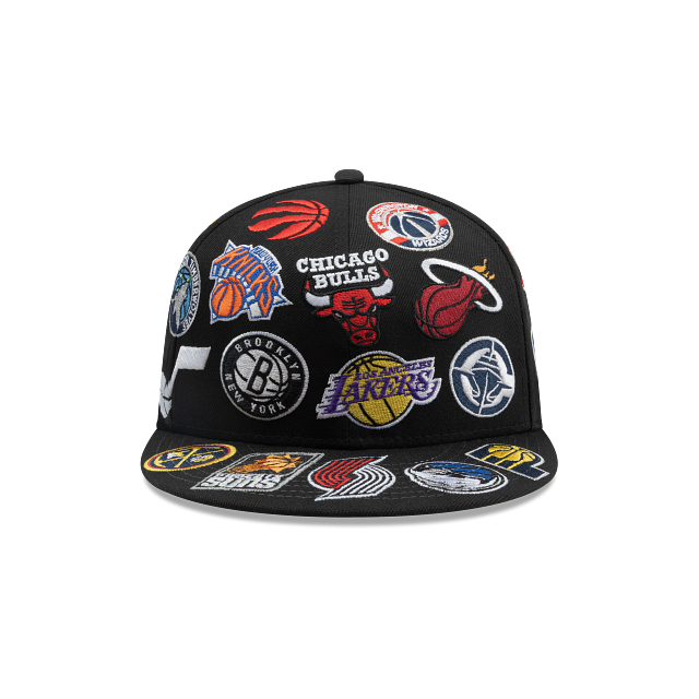 NBA  All Over Logo 9FIFTY Snapback