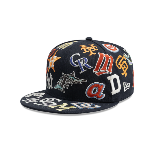 MLB  All Over Logo 9FIFTY Snapback