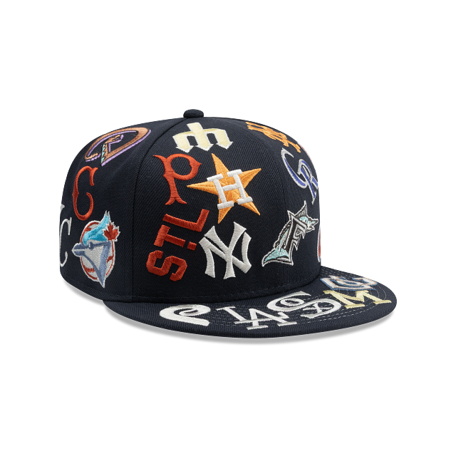 MLB  All Over Logo 9FIFTY Snapback